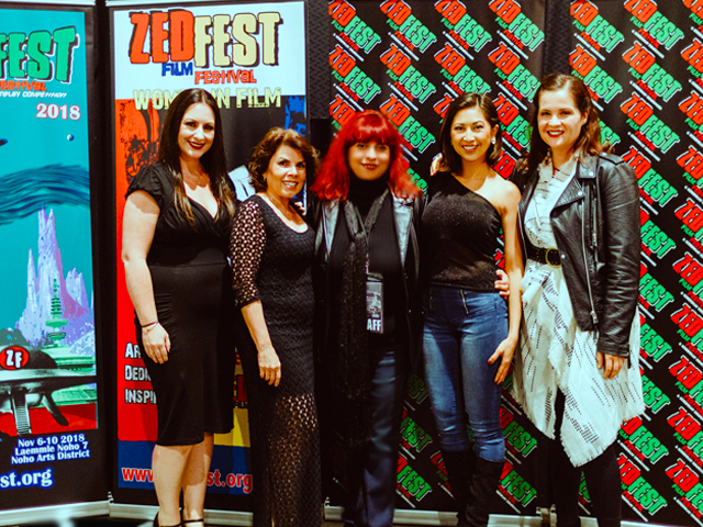 Zed Fest Women in film 2018 group